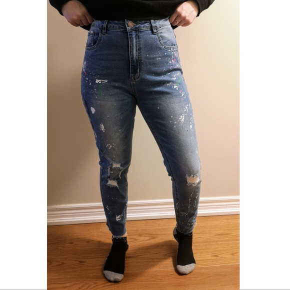 Vintage high rise mom jeans SIZE9 - Picture 1 of 3